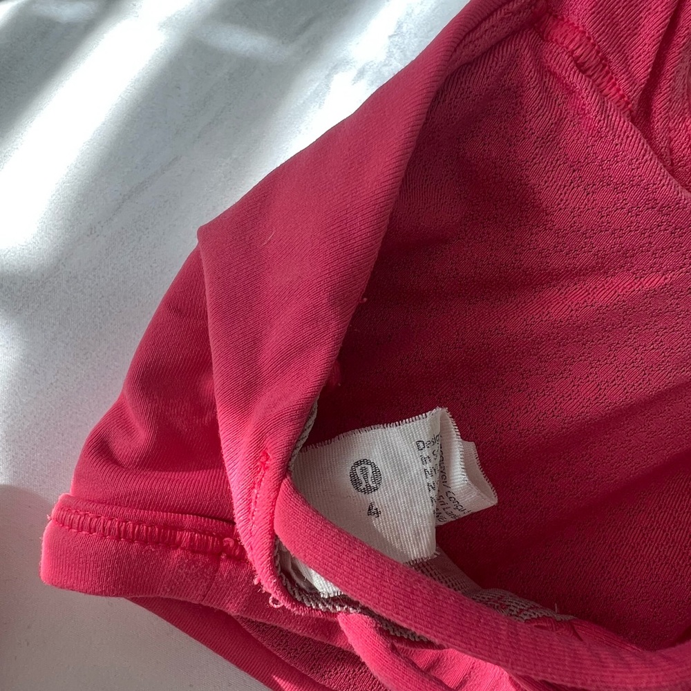 Lululemon Pink Intimates Bra with Racerback - Picture 4 of 4